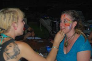 (Mid-Summer Celebration 2013) Face painting, enough said. 